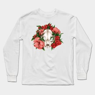 Bobcat Skull Long Sleeve T-Shirt